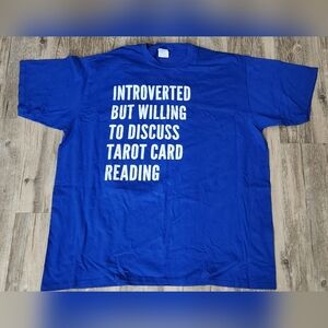 Women's Graphic T-shirt Size‎ 2XL Tarot Witchy Spiritual